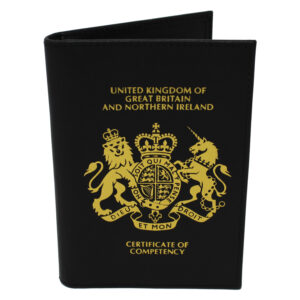 Sea Wallet Certificate of Competency ID holder Front Cover